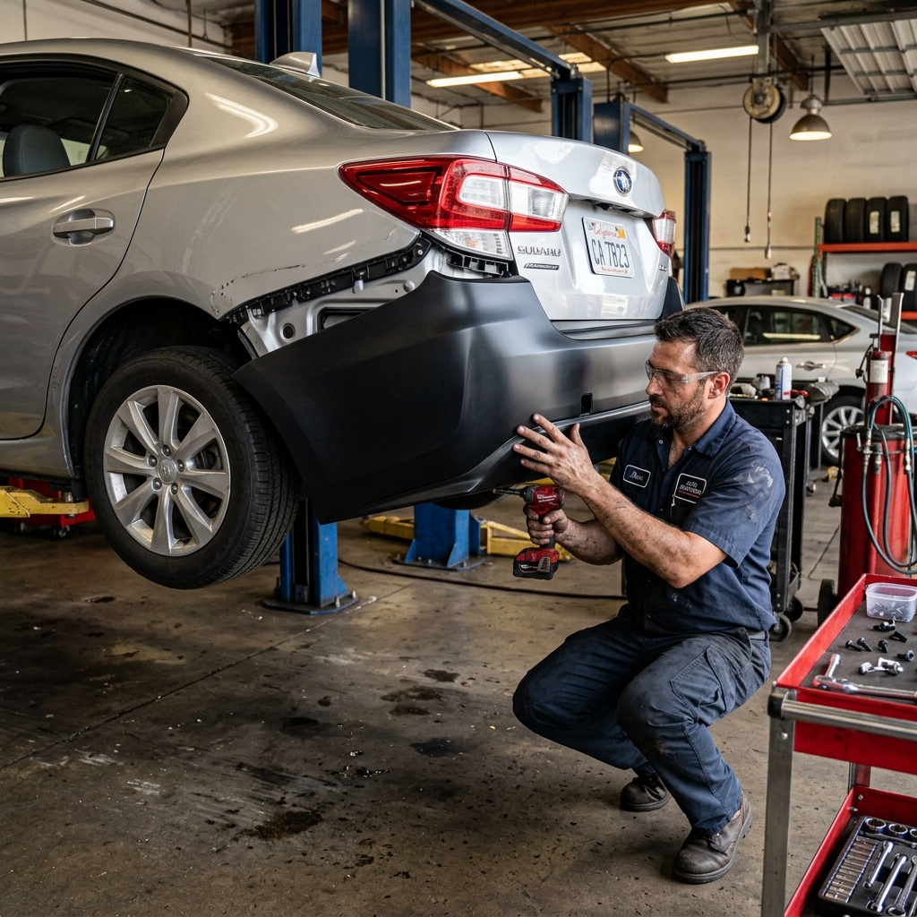 How Much Does It Cost to Fix a Crumpled Bumper?