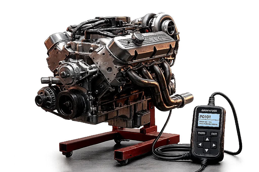 OBD scanner engine diagnostics Lambodar Motors