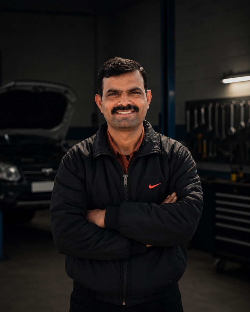 Shailesh Prajapati - Owner of Lambodar Motors